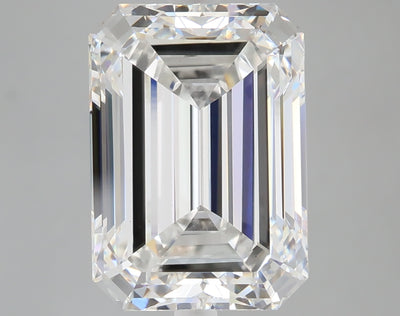 6.00 carat emerald lab grown diamond F color VS1 clarity
