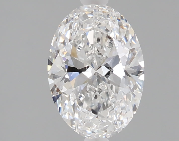 1.08 carat oval lab grown diamond D color VVS2 clarity