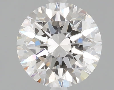 1.57 carat round lab grown diamond E color VVS2 clarity