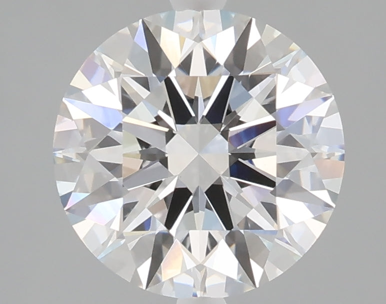 2.55 carat round lab grown diamond E color VVS2 clarity