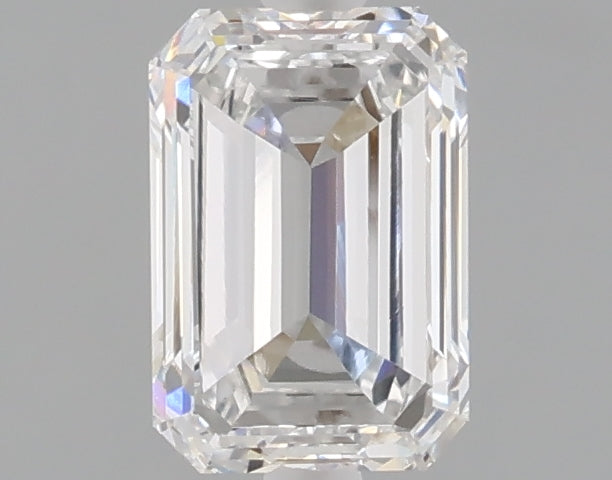 1.03 carat emerald lab grown diamond D color VVS2 clarity