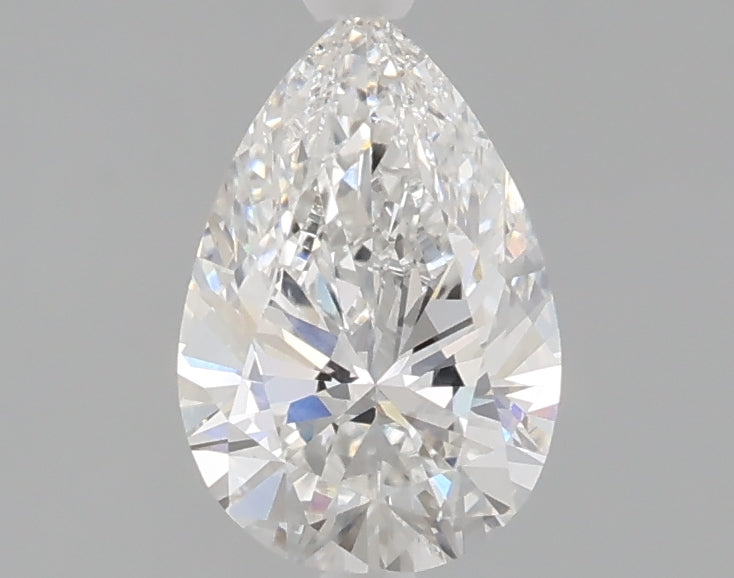 1.05 carat pear lab grown diamond E color VVS2 clarity