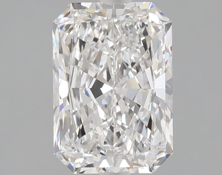 1.54 carat radiant lab grown diamond D color VVS2 clarity