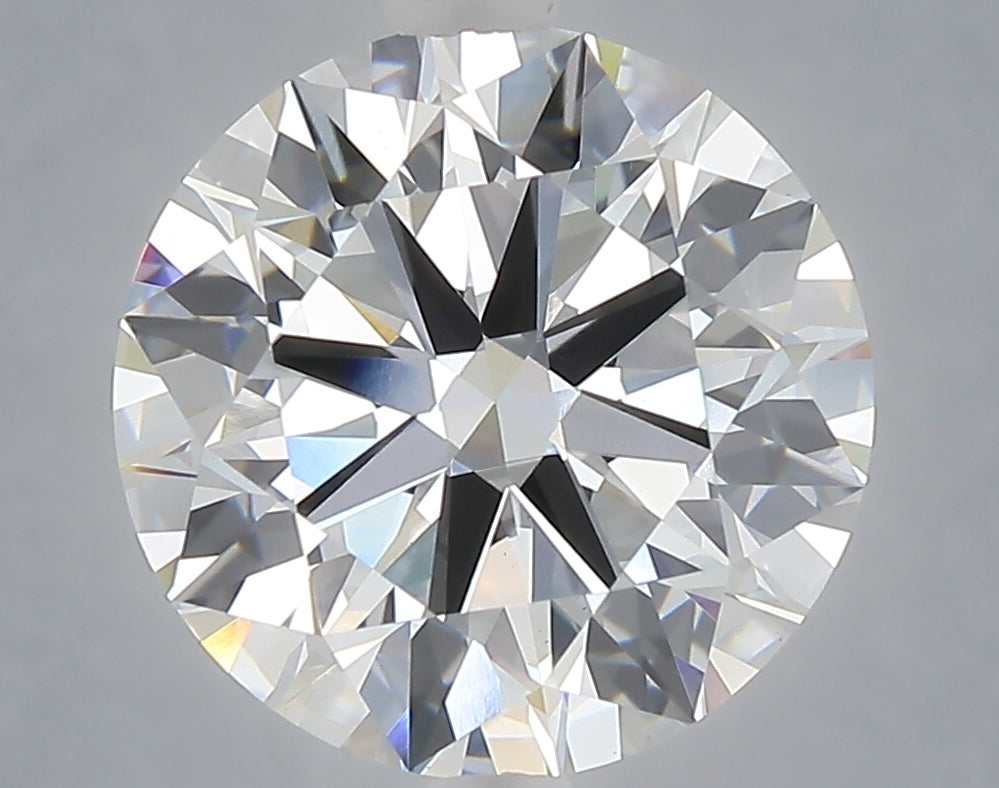 5.03 carat round lab grown diamond F color VS1 clarity