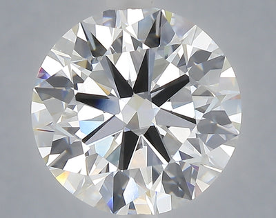 5.03 carat round lab grown diamond F color VS1 clarity