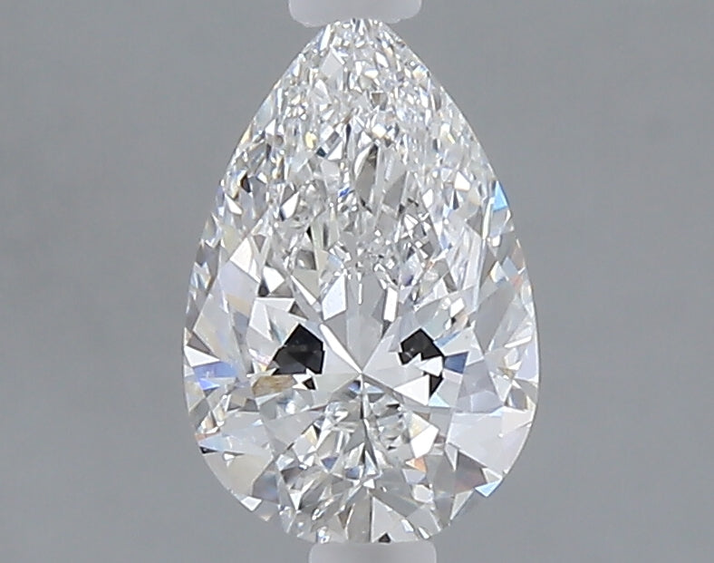 1.04 carat pear lab grown diamond D color VVS2 clarity