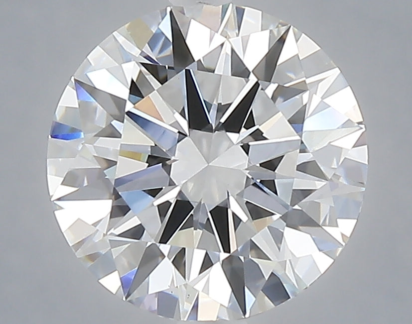 3.00 carat round lab grown diamond E color VS1 clarity