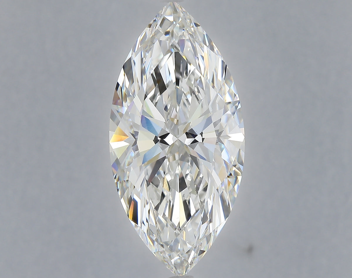 10.26 carat marquise lab grown diamond F color VVS2 clarity