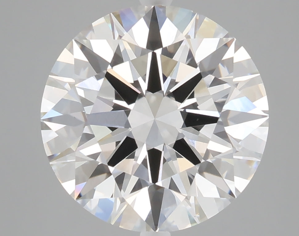 5.03 carat round lab grown diamond F color VS1 clarity
