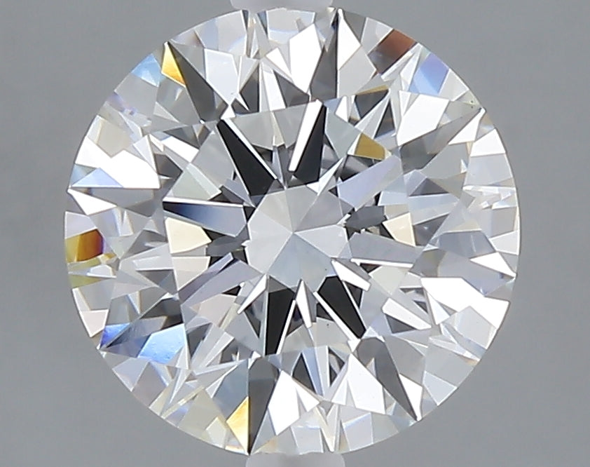 3.10 carat round lab grown diamond E color VS1 clarity