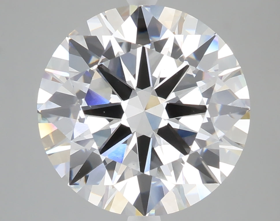 5.00 carat round lab grown diamond F color VS1 clarity