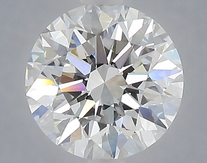 2.01 carat round lab grown diamond F color VVS2 clarity