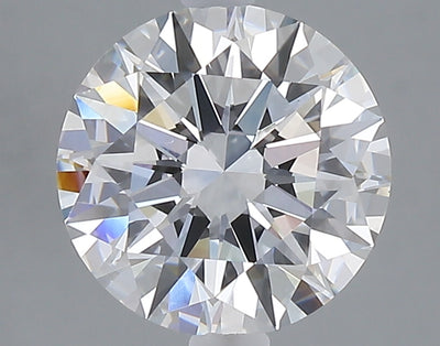 2.53 carat round lab grown diamond D color VS1 clarity
