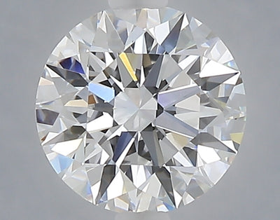 1.57 carat round lab grown diamond D color VVS2 clarity