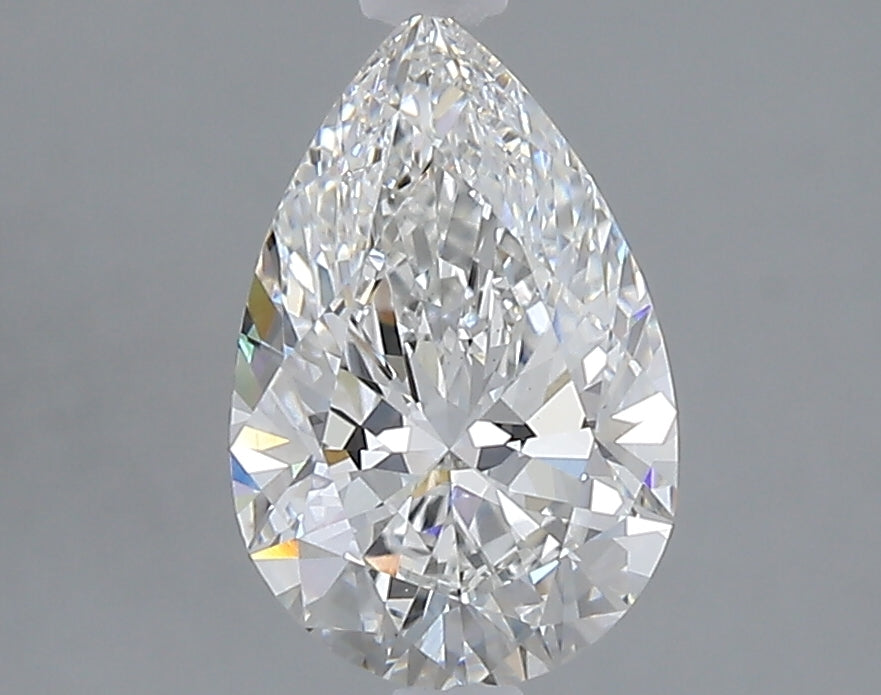 1.51 carat pear lab grown diamond E color VVS2 clarity