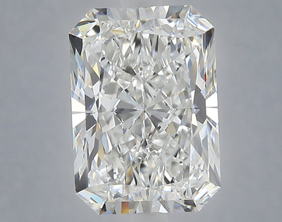 4.08 carat radiant lab grown diamond F color VS1 clarity