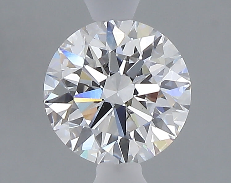 1.28 carat round lab grown diamond D color VVS2 clarity