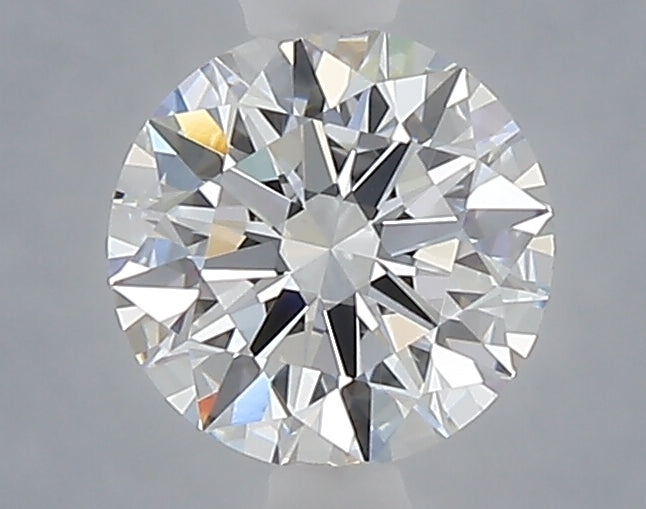 1.02 carat round lab grown diamond E color VVS2 clarity