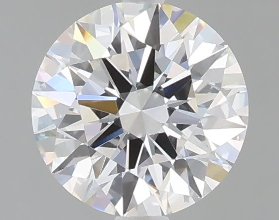 1.05 carat round lab grown diamond D color VVS2 clarity