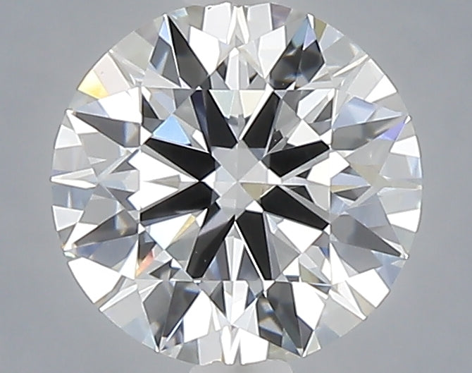 1.59 carat round lab grown diamond E color VS1 clarity