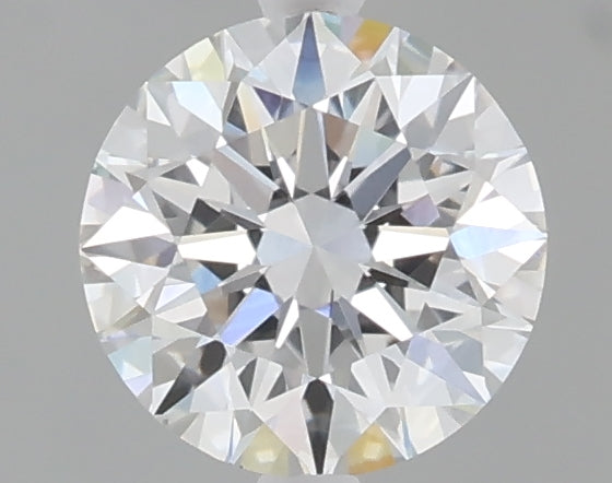 1.04 carat round lab grown diamond D color VVS2 clarity