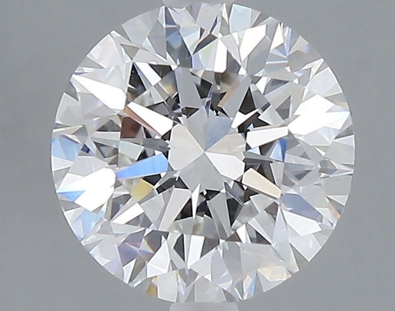 2.56 carat round lab grown diamond E color VVS2 clarity
