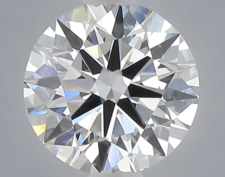 1.04 carat round lab grown diamond E color VS1 clarity