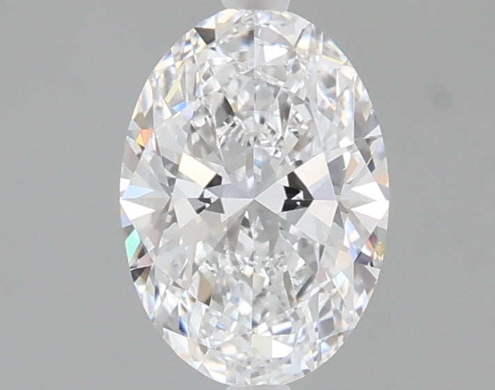 1.09 carat oval lab grown diamond D color VVS2 clarity