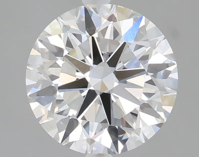 2.01 carat round lab grown diamond E color VS1 clarity