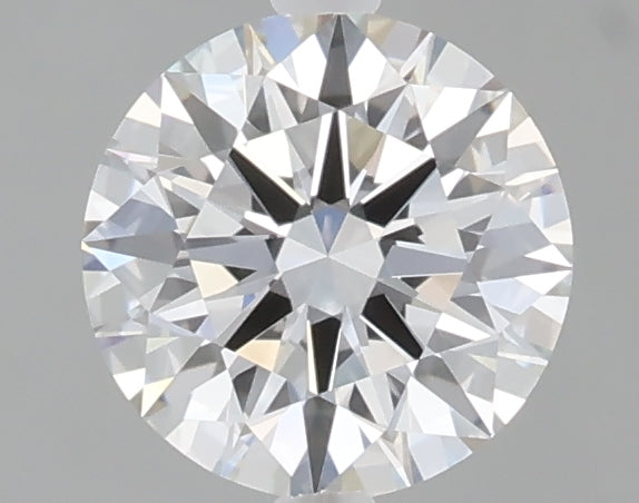 1.08 carat round lab grown diamond D color VVS2 clarity
