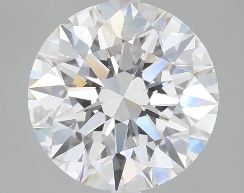 3.07 carat round lab grown diamond E color VVS2 clarity