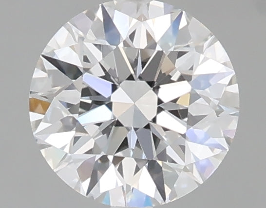 1.05 carat round lab grown diamond D color VVS2 clarity