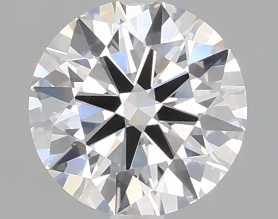 1.07 carat round lab grown diamond D color VVS1 clarity
