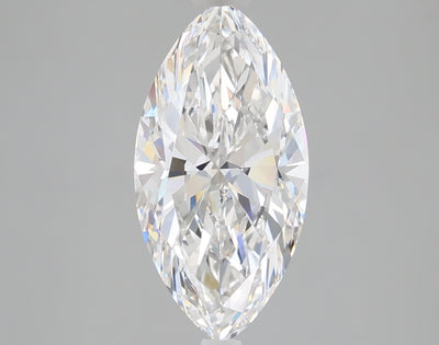 2.07 carat marquise lab grown diamond D color VVS1 clarity