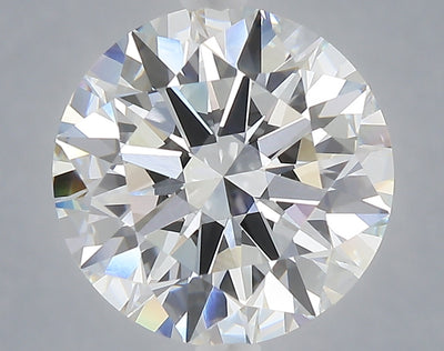 5.00 carat round lab grown diamond E color VVS2 clarity