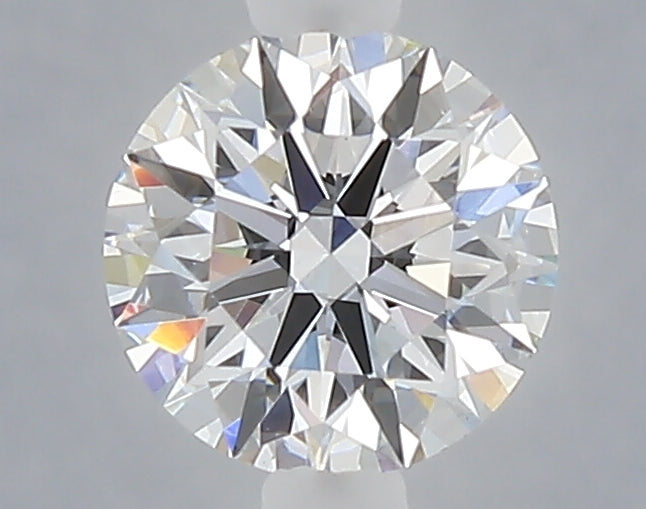 1.08 carat round lab grown diamond E color VVS2 clarity