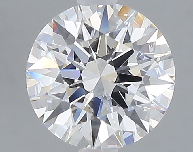 1.56 carat round lab grown diamond E color VVS2 clarity
