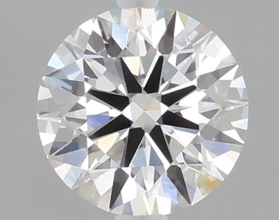 1.09 carat round lab grown diamond D color VVS2 clarity