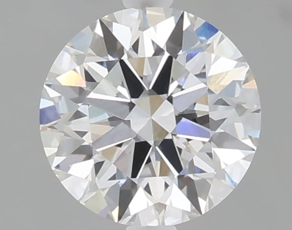 1.08 carat round lab grown diamond D color VVS2 clarity