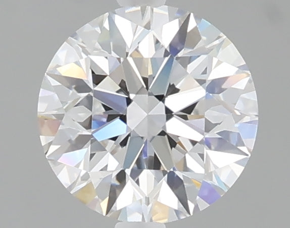 1.09 carat round lab grown diamond D color VVS2 clarity