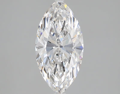 1.59 carat marquise lab grown diamond D color VS1 clarity