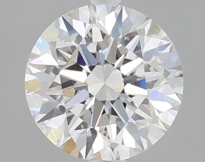 1.07 carat round lab grown diamond D color VVS2 clarity