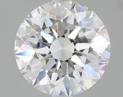 1.10 carat round lab grown diamond D color VVS2 clarity