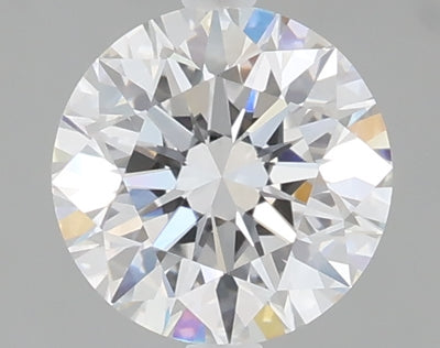 1.08 carat round lab grown diamond D color VVS2 clarity