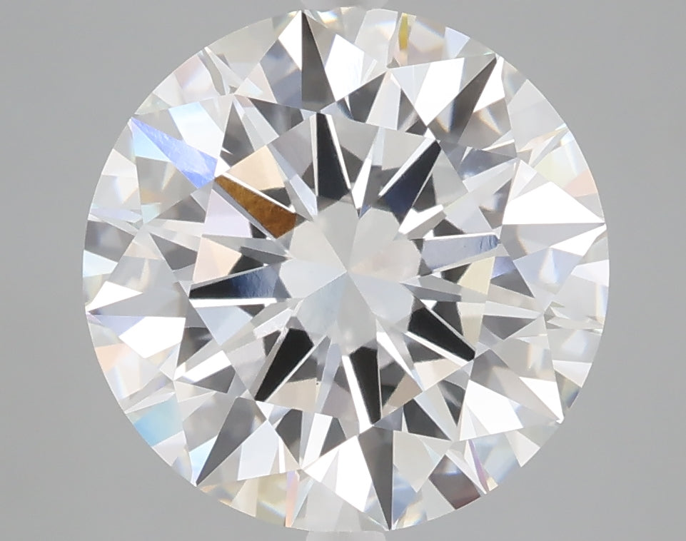 5.10 carat round lab grown diamond E color VS1 clarity