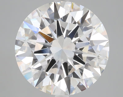 5.10 carat round lab grown diamond E color VS1 clarity