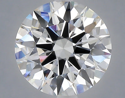 3.03 carat round lab grown diamond F color VS1 clarity