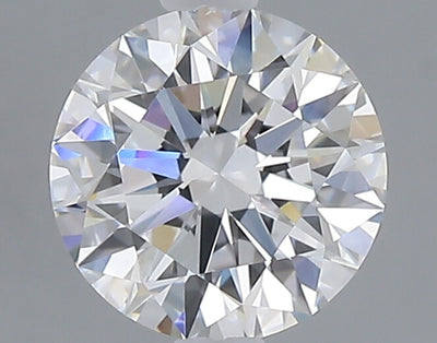 1.51 carat round lab grown diamond D color VVS2 clarity