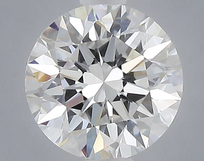 1.01 carat round lab grown diamond D color VVS2 clarity
