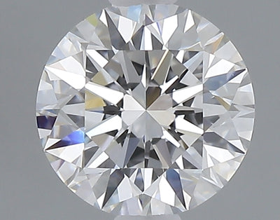 1.08 carat round lab grown diamond D color VVS2 clarity
